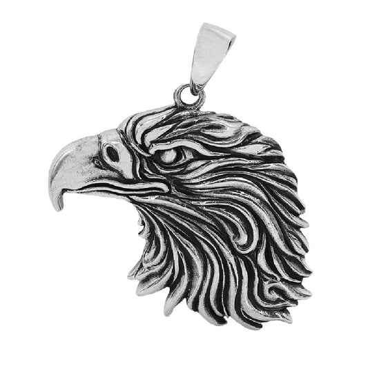 Sterling Silver Freedom Wing Eagle Pendant