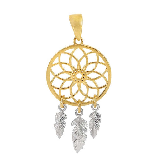 Nocturnal Harmony Dreamcatcher Pendant