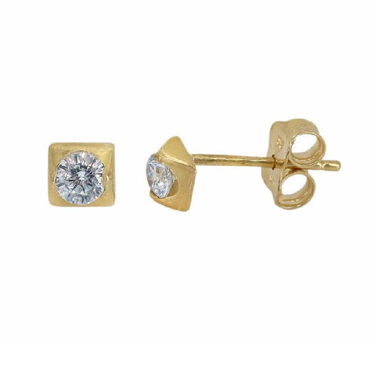 Golden Edge Luxe Studs