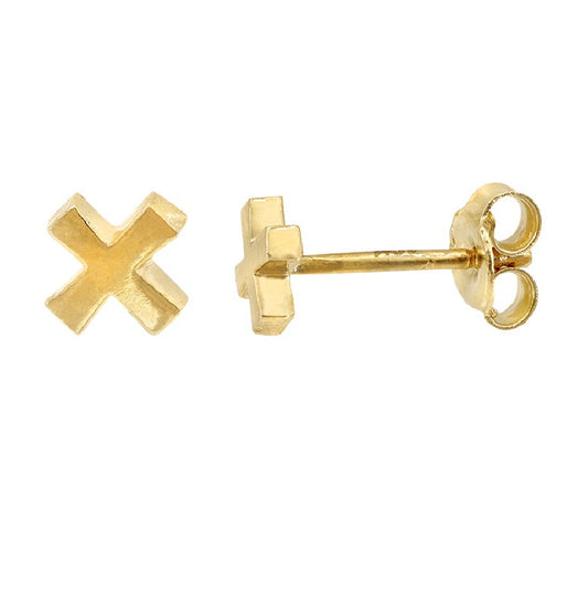 Golden Axis Luxe Studs