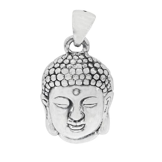 Sterling Silver Sacred Enlightenment Buddha Pendant