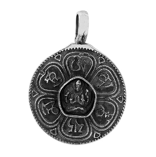 Sterling Silver Sacred Buddha Harmony Pendant