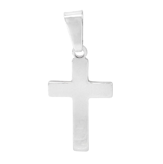 Sterling Silver Eternal Faith Cross Pendant