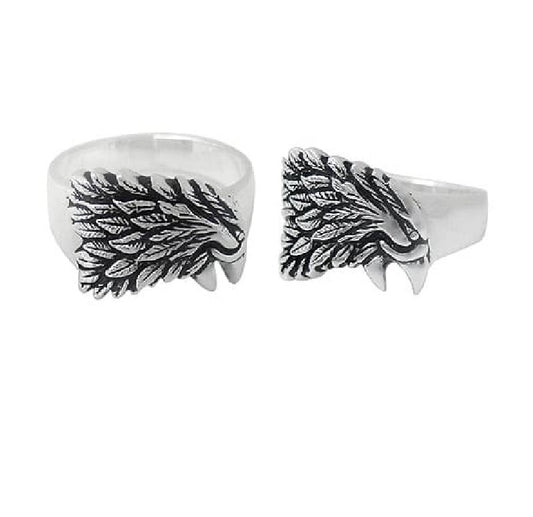 Sterling Silver Ascend Feather Luxe Ring