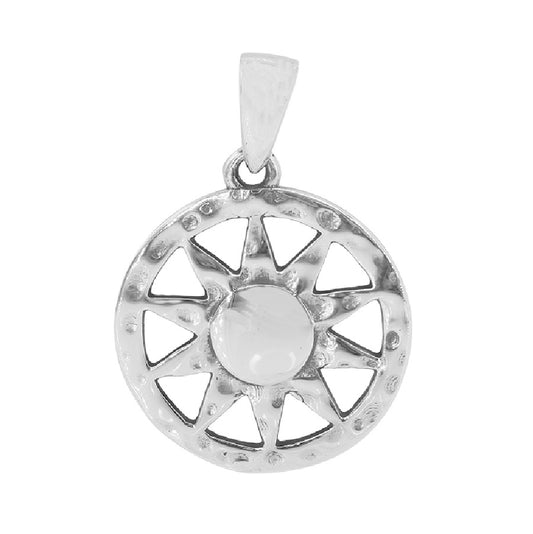 Sterling Silver Eternal Sun Pendant