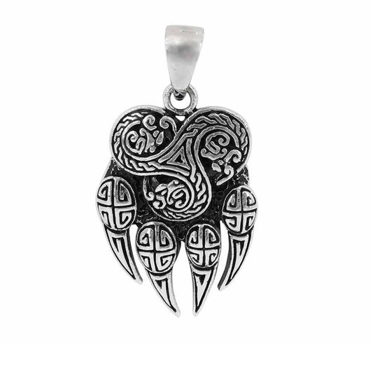 Sterling Silver Mystic Alpha Claw Pendant